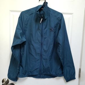 Pearl Izumi Teal Technical Wear Full Zip Cycling Windbreaker Jacket